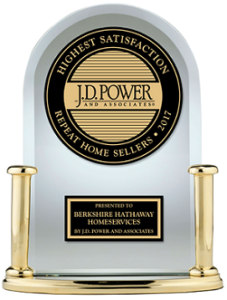 "Highest Overall Satisfaction for Repeat Home Sellers Among National Full Service Real Estate Firms."