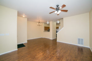 Dublin Townhome Living Room