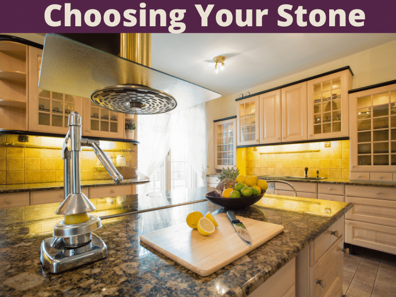 Choosing stone countertops for your home