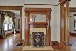 Clean and service your fireplace when buying a new home.